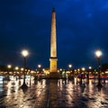 Paris, France. Place de la Concorde Royalty Free Stock Photo