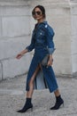 Street style outfits at Paris Fashion Week