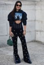 Street style outfits at Paris Fashion Week