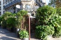 The cafe La Closerie des Lilas was where the intelligentsia hung out, Hemingway used to write here, the poet Baudelaire