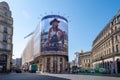 Giant advertising billboard for Ralph Lauren, Paris, France