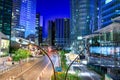 Paris, France - September 18, 2022: Modern buildings in the business district of La Defense to the west of Paris, France Royalty Free Stock Photo