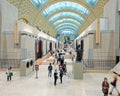 People in Musee d`Orsay, Paris Royalty Free Stock Photo