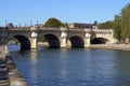 Pont Neuf New Bridge in Paris, France