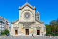Catholic Church of Eglise Notre-Dame-des-Champs Church of Our Lady of Fields on Boulevard Montparnasse, Paris, France