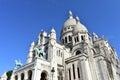 Basilique du Sacre Coeur. Paris, France. Royalty Free Stock Photo