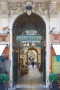 Paris, Galerie Vivienne entrance, passages Royalty Free Stock Photo