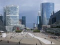 Paris from Grand Arche Royalty Free Stock Photo