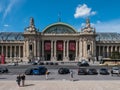 Paris Grand Palais entrance in wide angle shot