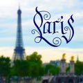 Paris hand drawn design