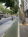 Paris has cycle lanes