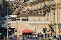 Paris Hotel and Casino, crowd, city, human settlement, plaza