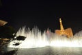 Paris Hotel and Casino, fountain, water, landmark, water feature Royalty Free Stock Photo