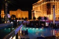 Paris Hotel and Casino, The Strip, Las Vegas, Planet Hollywood Resort and Casino, Paris Las Vegas, reflection, night, landmark,