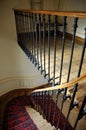 Paris house stairway Royalty Free Stock Photo