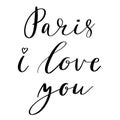 Paris I love you