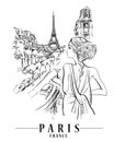 Paris illustration.