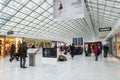 PARIS - January 20, 2016: Charles de Gaulle Airport, interior, G