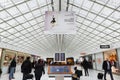 PARIS - January 20, 2016: Charles de Gaulle Airport, interior, G