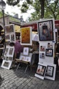 Paris,July 17:Painters in Place de Tertre from Montmartre in Paris