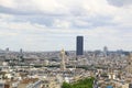 PARIS, JULY 2017: Skyline of Paris from above