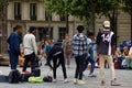 Dancers on Place de Hotel de Ville