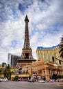 Paris Las Vegas Hotel Casino, Eiffel Tower Royalty Free Stock Photo