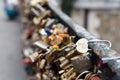 Paris Lock Royalty Free Stock Photo