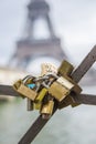 Paris, padlocks