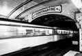 Paris Metro Station Royalty Free Stock Photo