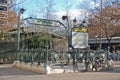 Paris metro station