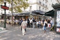 Paris Metro Stop Restaurant