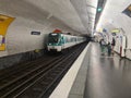 Paris metro Royalty Free Stock Photo