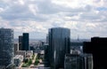 Paris modern panoramics Royalty Free Stock Photo