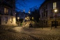 Paris Montmartre and Basilica of Sacre-Coeur