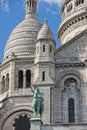 Paris Montmatre Cathedral Royalty Free Stock Photo