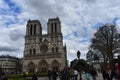 Paris. Notre Dame Cathedral Royalty Free Stock Photo