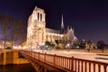 Paris - Notre Dame at sunrise, France Royalty Free Stock Photo