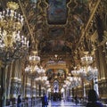 Paris opera garnier europe travel discover Royalty Free Stock Photo