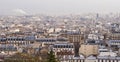 Paris overview - panorama Royalty Free Stock Photo