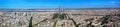 Paris panorama, France. Eiffel Tower, Les Invalides.