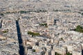 Paris, panoramic view on St. Sulpice Church from M Royalty Free Stock Photo