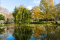 Paris - Parc Monceau Royalty Free Stock Photo