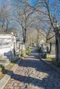 Paris, the Pere-Lachaise cemetery