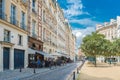 Paris, place Dauphine Royalty Free Stock Photo