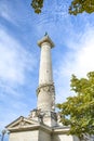 Paris, place de la Nation, with the columns Royalty Free Stock Photo