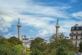 Paris, place de la Nation, with the columns Royalty Free Stock Photo