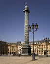 Paris: Place Vendome Royalty Free Stock Photo