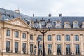 Paris, place Vendome Royalty Free Stock Photo