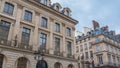 Paris, place Vendome Royalty Free Stock Photo